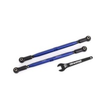 Traxxas Toe links front (tubes blue-anodized 6061-t6 aluminum) (2) (for use) TRX7897X