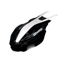 Traxxas Canopy front black white aton TRX7913