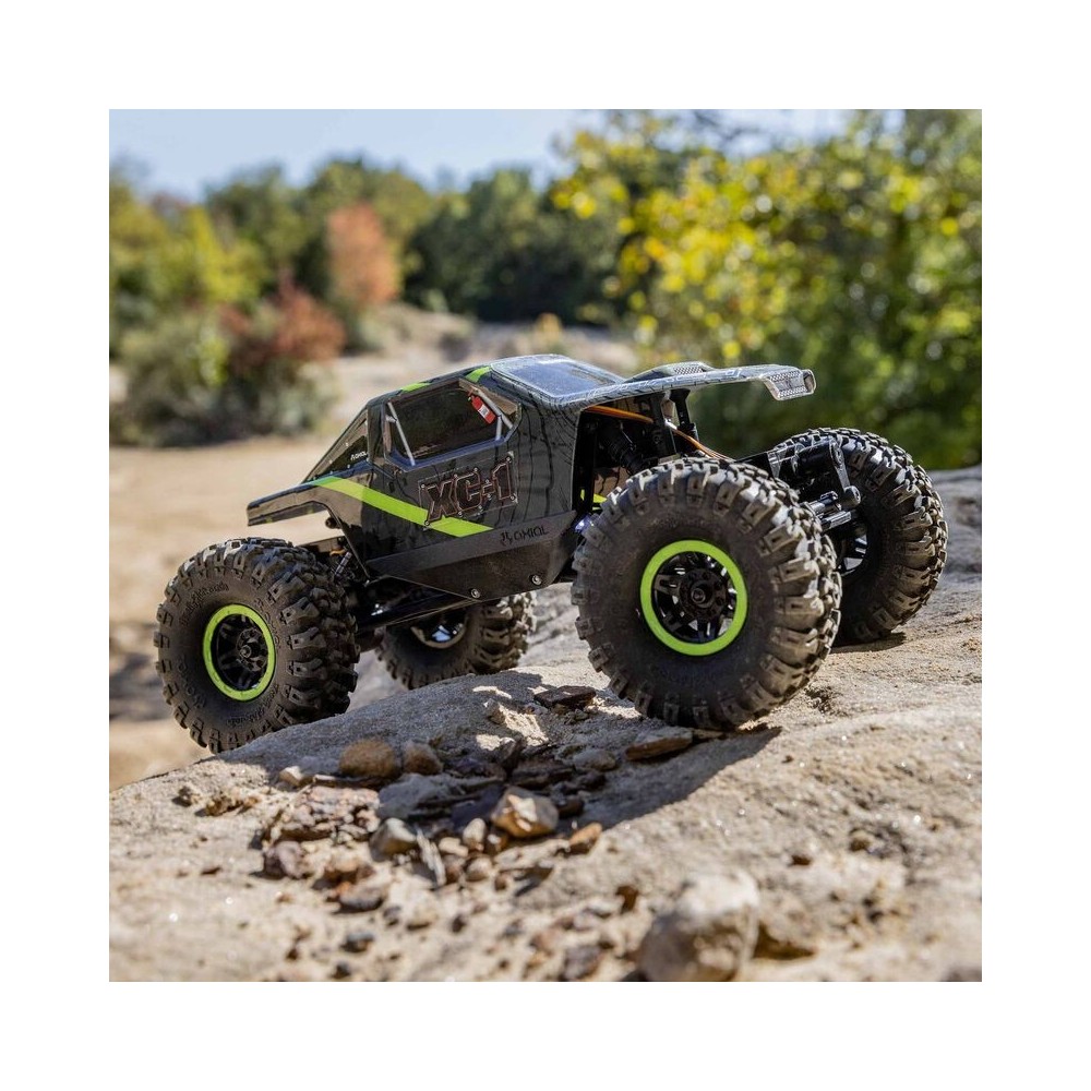 Axial 1-24 AX24 XC-1 4WS 4X4 RTR Brushed Rock Crawler Green AXI00003T1 Axial 1-24 AX24 XC-1 4WS 4X4 RTR Brushed Rock Crawler Green AXI00003T1