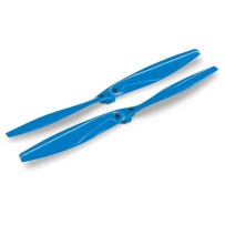 Traxxas Rotor blade set blue (2) (with screws) TRX7929