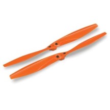 Traxxas Rotor blade set orange (2) (with screws) TRX7930