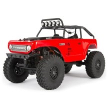 Axial 1-24 SCX24 Deadbolt 4X4 RTR Brushed Rock Crawler Red AXI90081T1