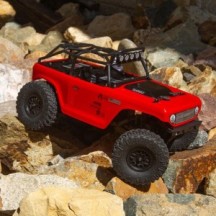 Axial 1-24 SCX24 Deadbolt 4X4 RTR Brushed Rock Crawler Red AXI90081T1