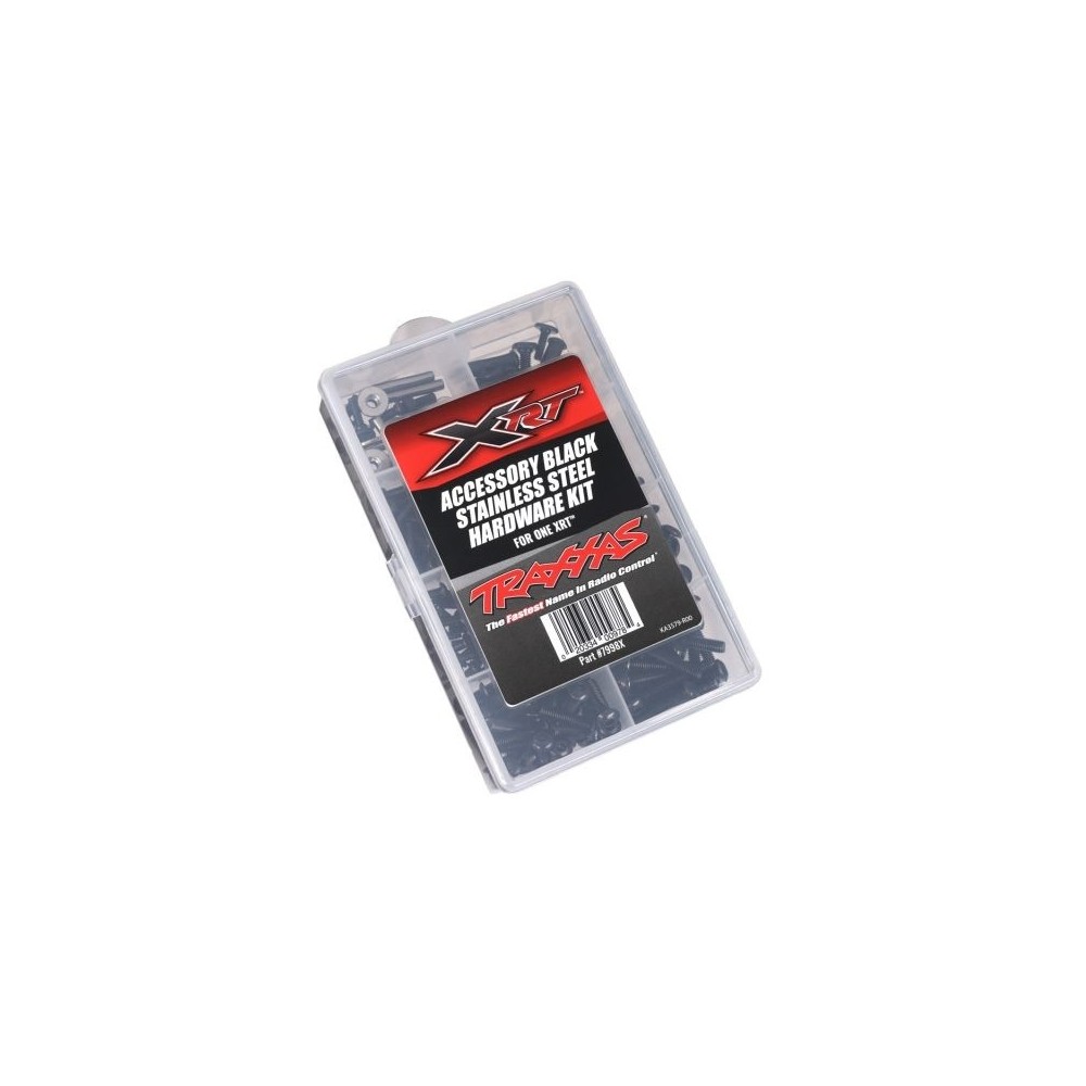 Kit de Tornillería Acero Inoxidable Negro Traxxas XRT TRX7998X Kit de Tornillería Acero Inoxidable Negro Traxxas XRT TRX7998X