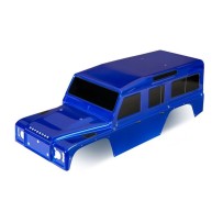 Carrocería Land Rover Defender azul Traxxas TRX8011T