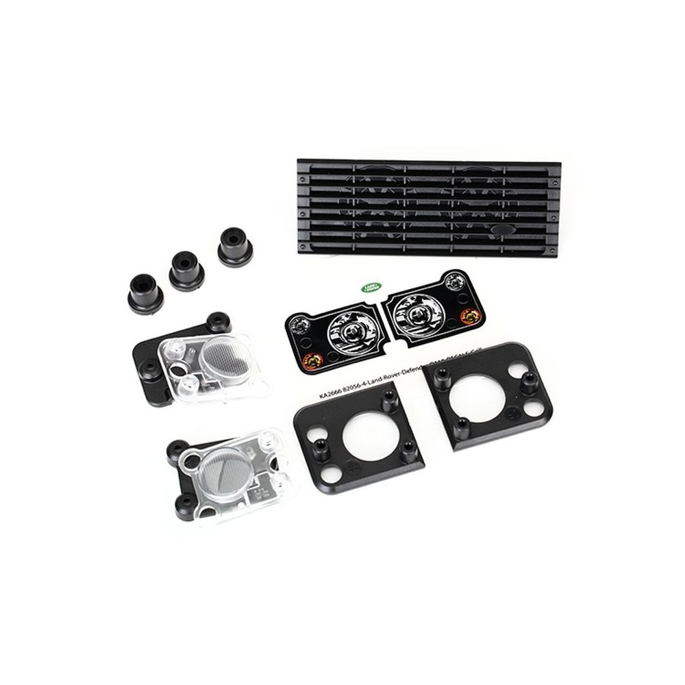 Parrilla Land Rover Defender con soportes de faros Traxxas TRX8013 Parrilla Land Rover Defender con soportes de faros Traxxas TRX8013
