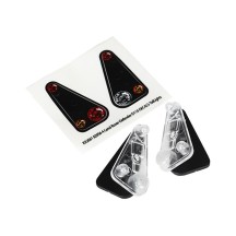 Traxxas Tail light housing (2) lens (2) decals (left right) TRX8014