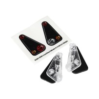 Traxxas Tail light housing (2) lens (2) decals (left right) TRX8014