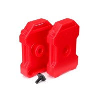 Traxxas Fuel canisters (red) (2) TRX8022