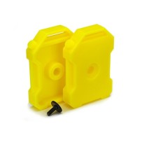 Traxxas Fuel canisters (yellow) (2) 3x8 fcs (1) TRX8022A
