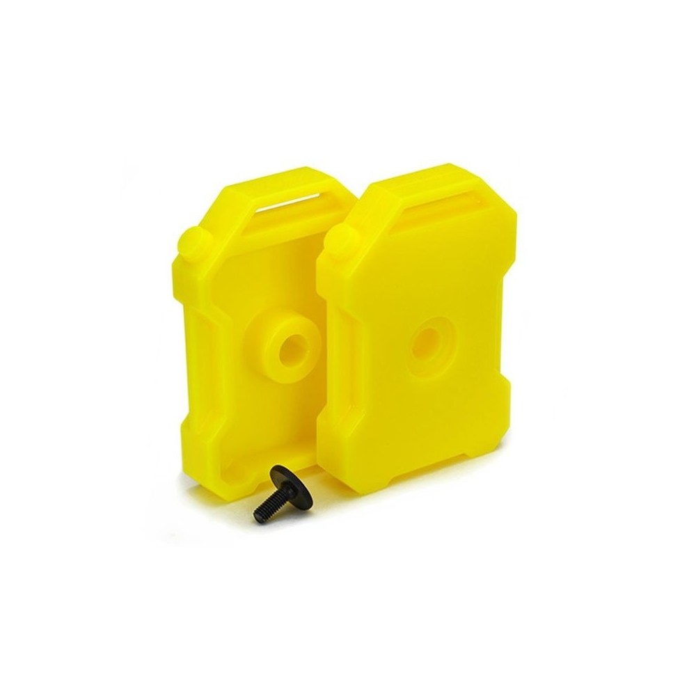 Traxxas Fuel canisters (yellow) (2) 3x8 fcs (1) TRX8022A Traxxas Fuel canisters (yellow) (2) 3x8 fcs (1) TRX8022A