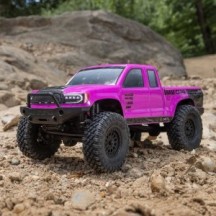 Axial 1/24 SCX24 Base Camp 4WD Rock Crawler Brushed RTR with Battery & Charger Pink AXI-1219T3