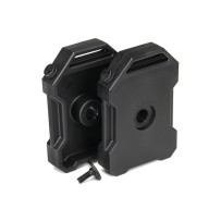 Traxxas Fuel canisters (black) (2) TRX8022T