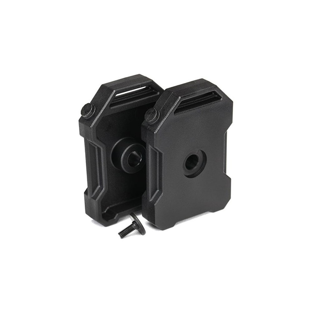 Traxxas Fuel canisters (black) (2) TRX8022T Traxxas Fuel canisters (black) (2) TRX8022T