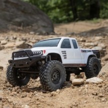 Axial 1/24 SCX24 Base Camp 4WD Rock Crawler Brushed RTR with Battery & Charger White AXI-1219T1