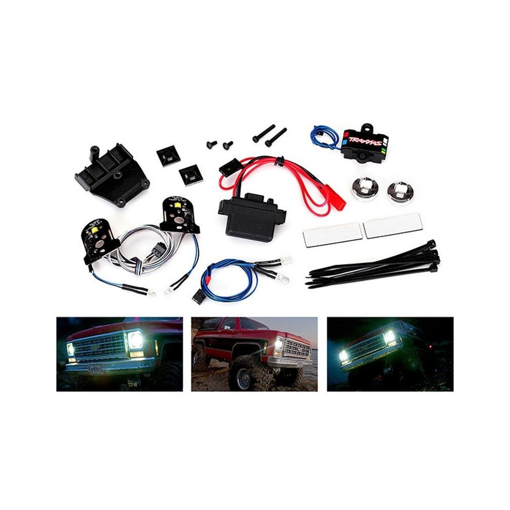 Kit de luces LED completo con fuente de alimentación Traxxas TRX8038 Kit de luces LED completo con fuente de alimentación Traxxas TRX8038