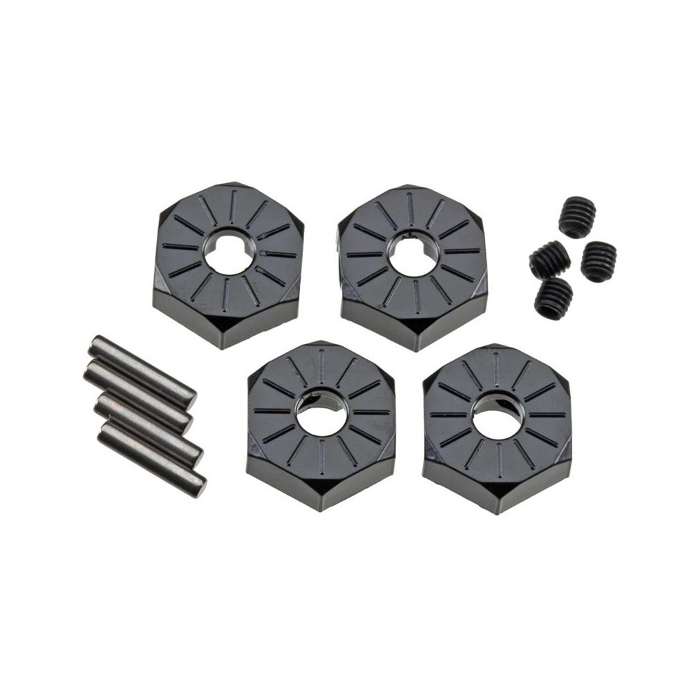 Axial Aluminum Hub Narrow 12mm Black AXIC3042 Axial Aluminum Hub Narrow 12mm Black AXIC3042