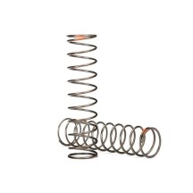 Muelles de amortiguador GTS acabado natural tasa 0.39 banda naranja Traxxas TRX8044