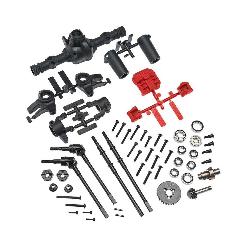 Axial AR44 Locked Axle Set Front Rear Complete AXIC1438 Axial AR44 Locked Axle Set Front Rear Complete AXIC1438