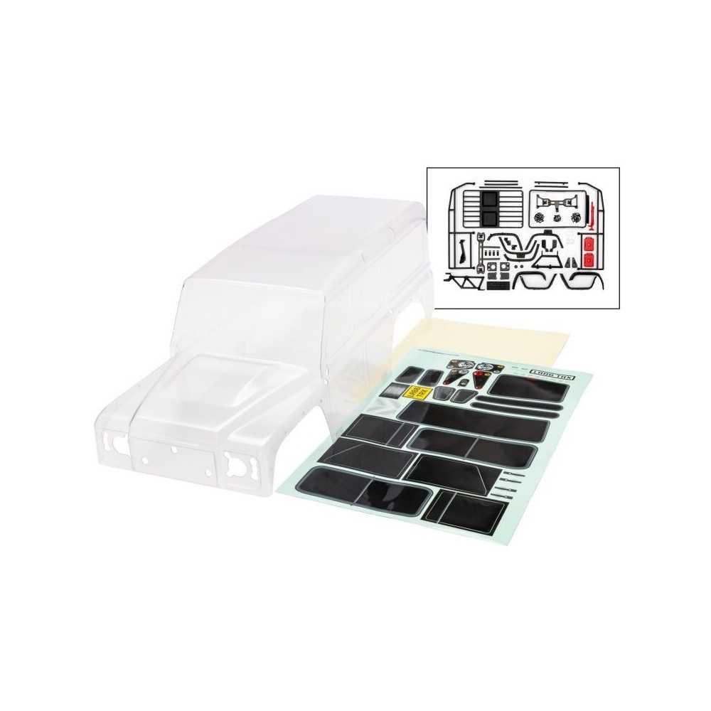 Traxxas Body trx-4 Defender clear decals included TRX8050 Traxxas Body trx-4 Defender clear decals included TRX8050