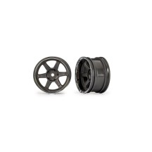 Llantas 1.9 trasero ancho gris grafito Traxxas TRX10572