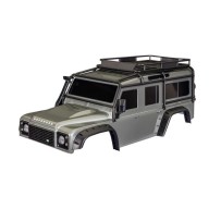 Carrocería Defender plata TRX-4 TRX8050-SLVR