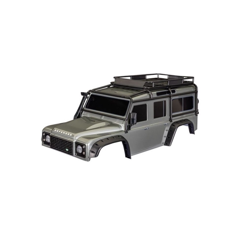 Carrocería Defender plata TRX-4 TRX8050-SLVR