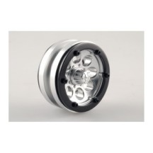 Axial 1.9 8 Hole Beadlocks - Satin Chrome AX8088