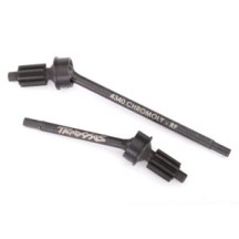Traxxas Axle shaft front heavy duty (left right) portal drive input gear TRX8062