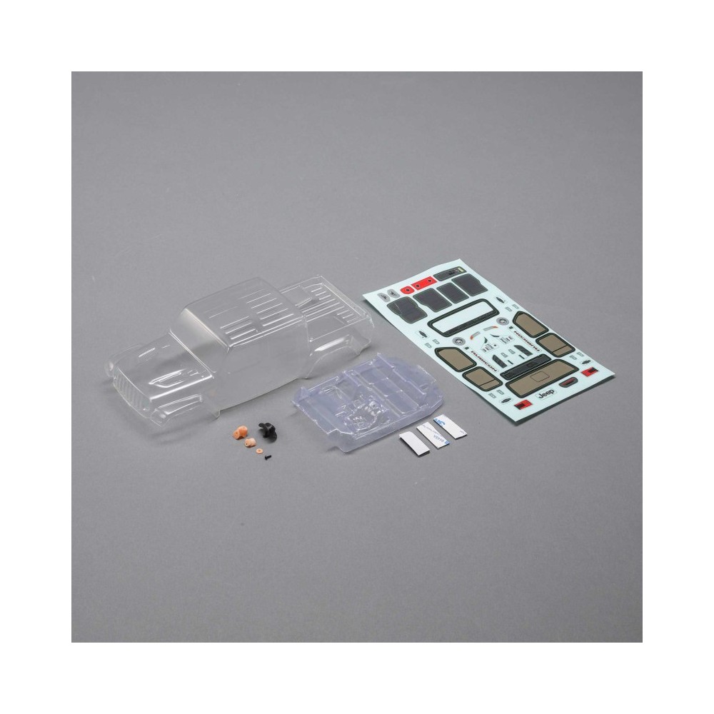 Axial Body Set Clear: SCX24 Jeep JT Gladiator AXI200005 Axial Body Set Clear: SCX24 Jeep JT Gladiator AXI200005