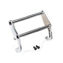 Traxxas Push bar bumper (chrome) (fits 8069 bumper) TRX8066