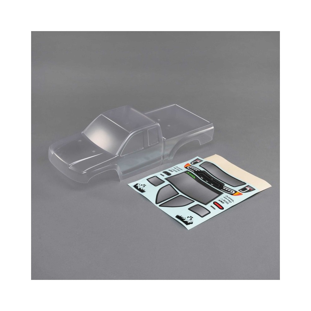Axial Clear Body Set with Mask: Base Camp AXI230046 Axial Clear Body Set with Mask: Base Camp AXI230046