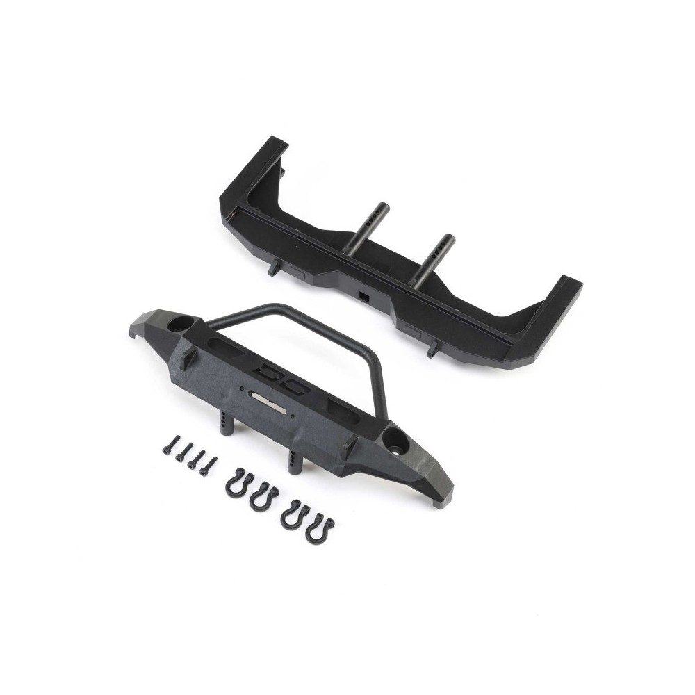 Axial Demello Front & Rear Bumper Set: SCX10 III Base Camp AXI230047 Axial Demello Front & Rear Bumper Set: SCX10 III Base Camp AXI230047