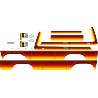 Traxxas Decal sheet Bronco sunset TRX8078