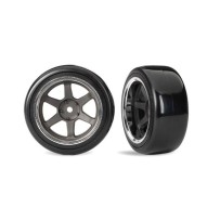 Ruedas montadas 1.9 traseras gris grafito Traxxas TRX10575