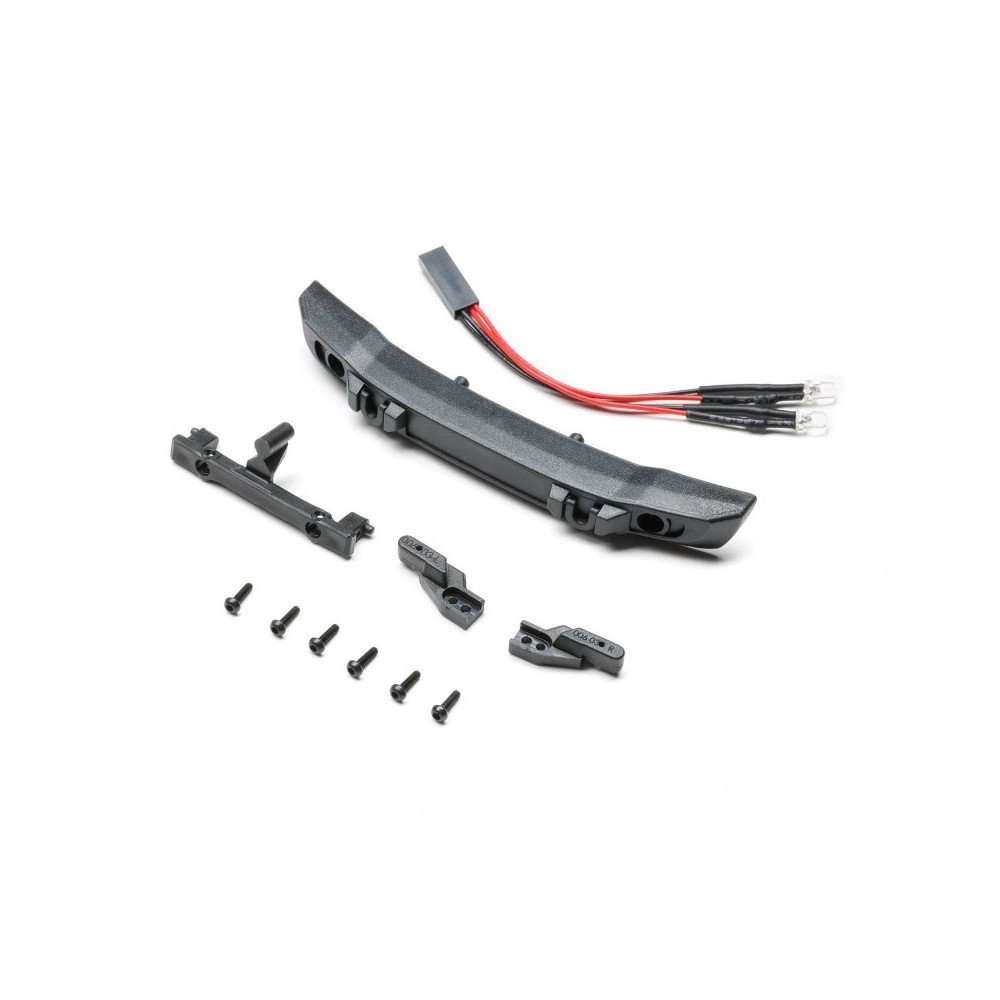Axial Front Bumper with LED: SCX24 Ford Bronco AXI200010 Axial Front Bumper with LED: SCX24 Ford Bronco AXI200010