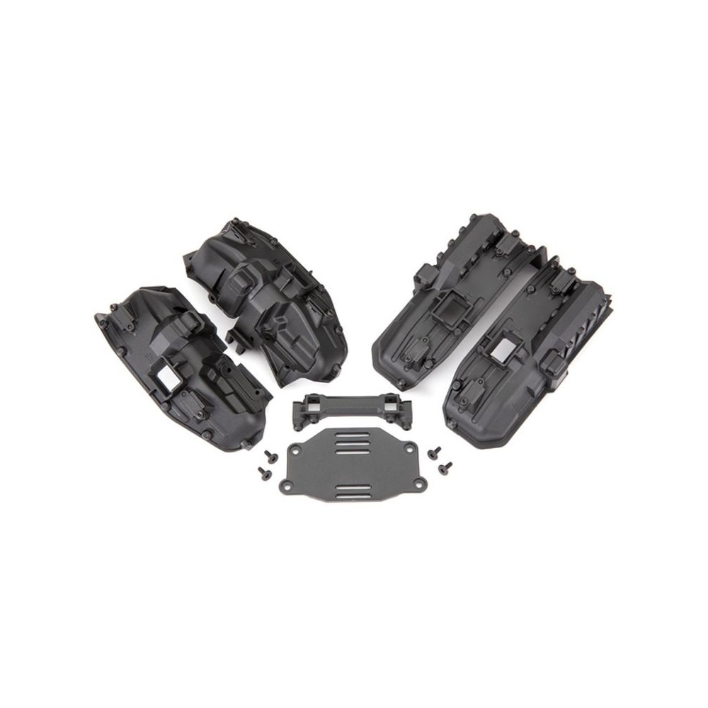 Traxxas inner Fenders inner (narrow) front-rear for clipless body mounting (2) TRX8080X Traxxas inner Fenders inner (narrow) front-rear for clipless body mounting (2) TRX8080X
