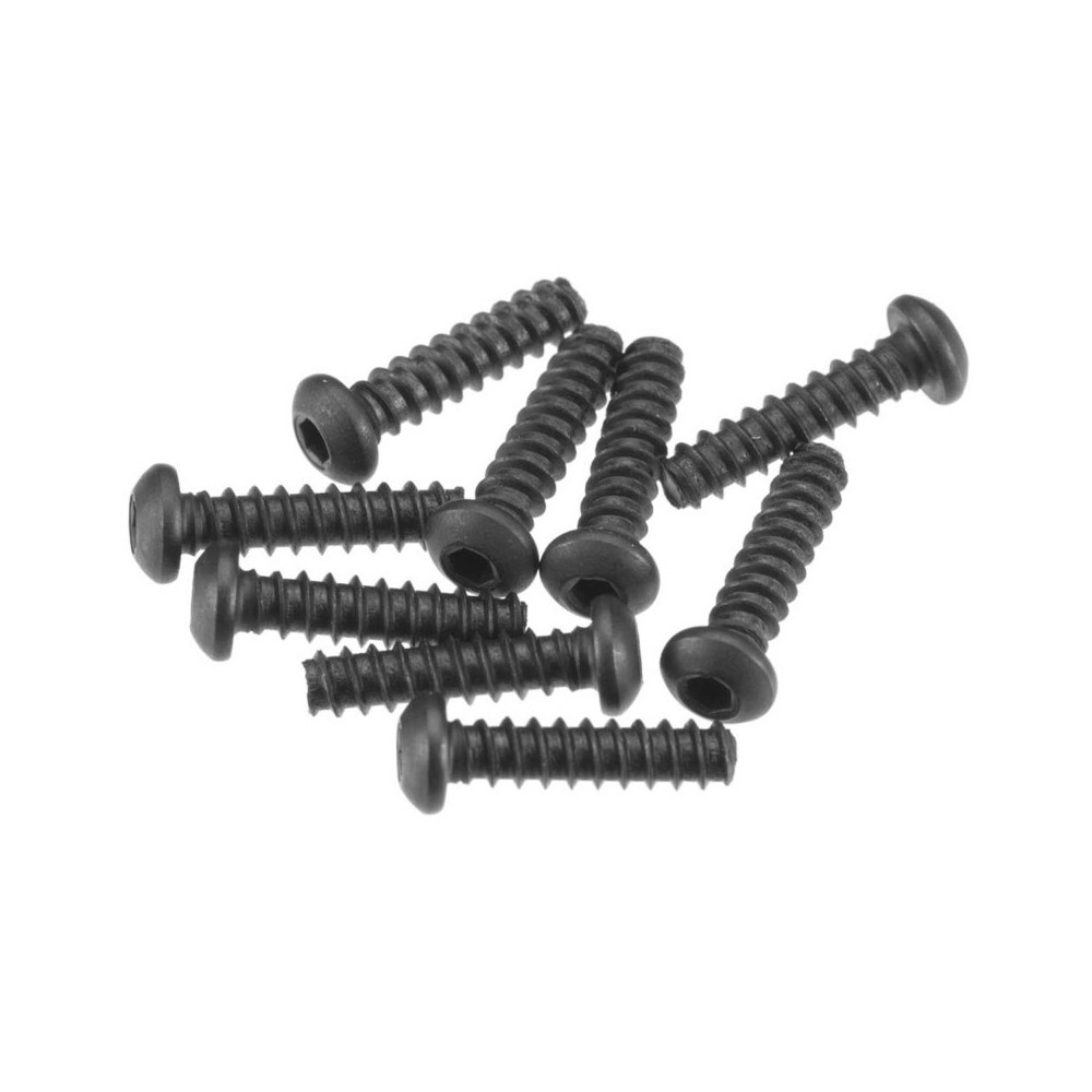 Axial Hex Socket Tapping Button Head M2.6x10mm Blk(10 AXIC0424 Axial Hex Socket Tapping Button Head M2.6x10mm Blk(10 AXIC0424