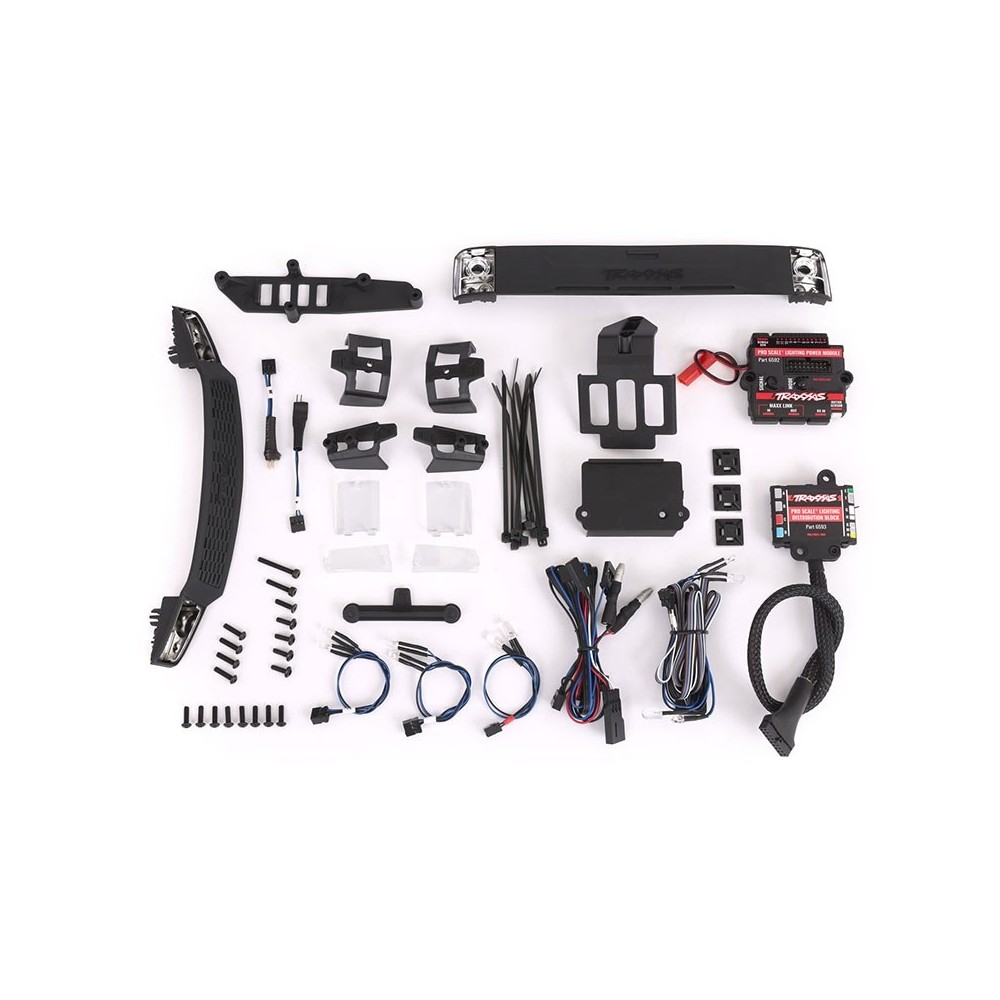 Traxxas Pro scale led light set trx-4 sport complete with power module TRX8085X Traxxas Pro scale led light set trx-4 sport complete with power module TRX8085X