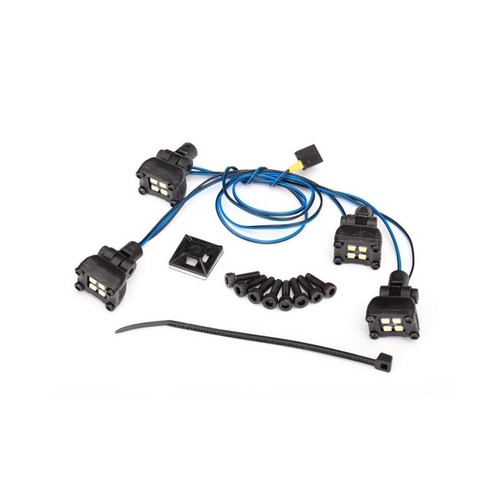 Kit de iluminación LED para baca de expedición Traxxas TRX8086 Kit de iluminación LED para baca de expedición Traxxas TRX8086