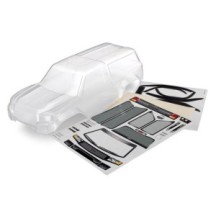 Traxxas Body with camper trx-4 sport (clear trimmed requires painting) window TRX8112