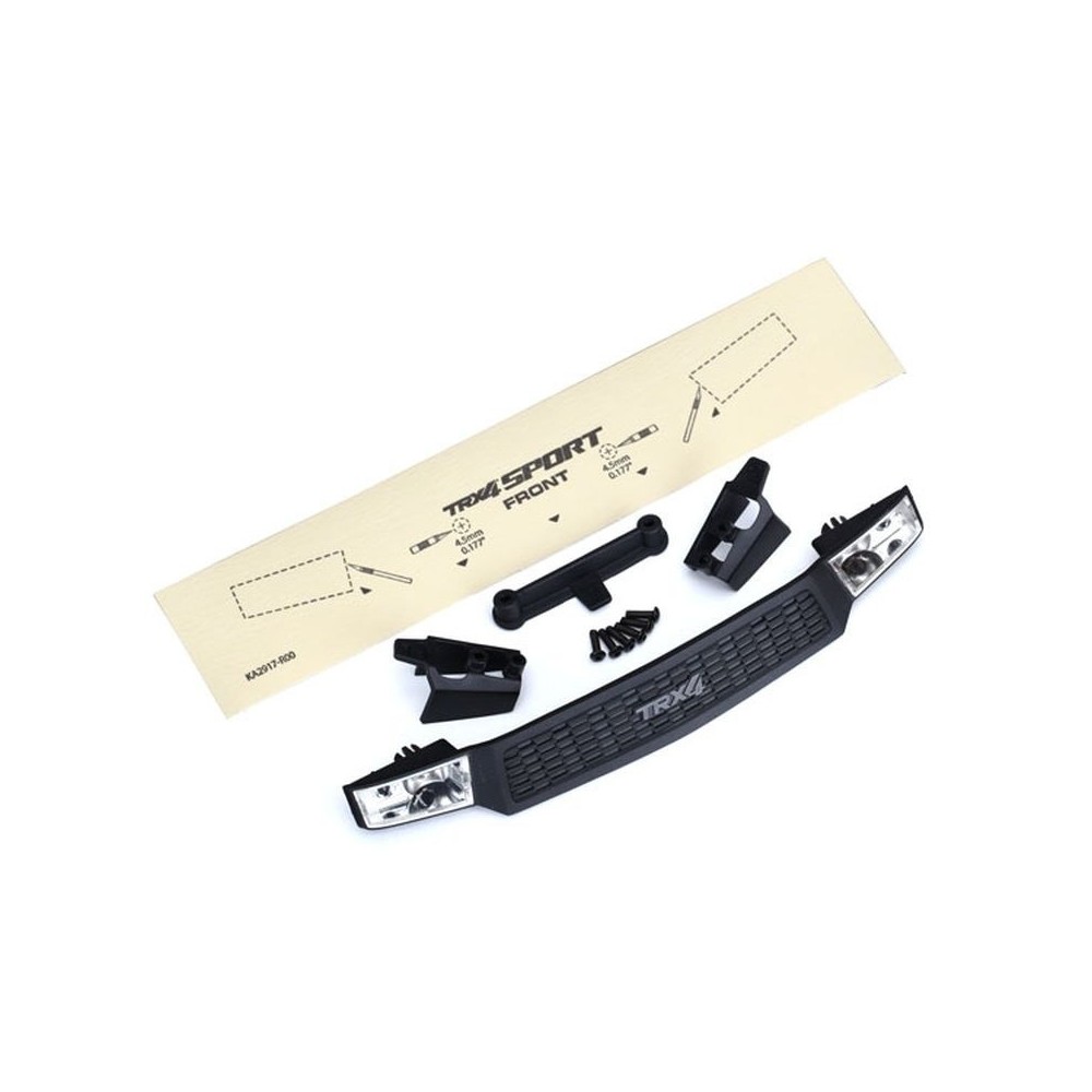 Parrilla frontal con faros y lentes Traxxas TRX8116