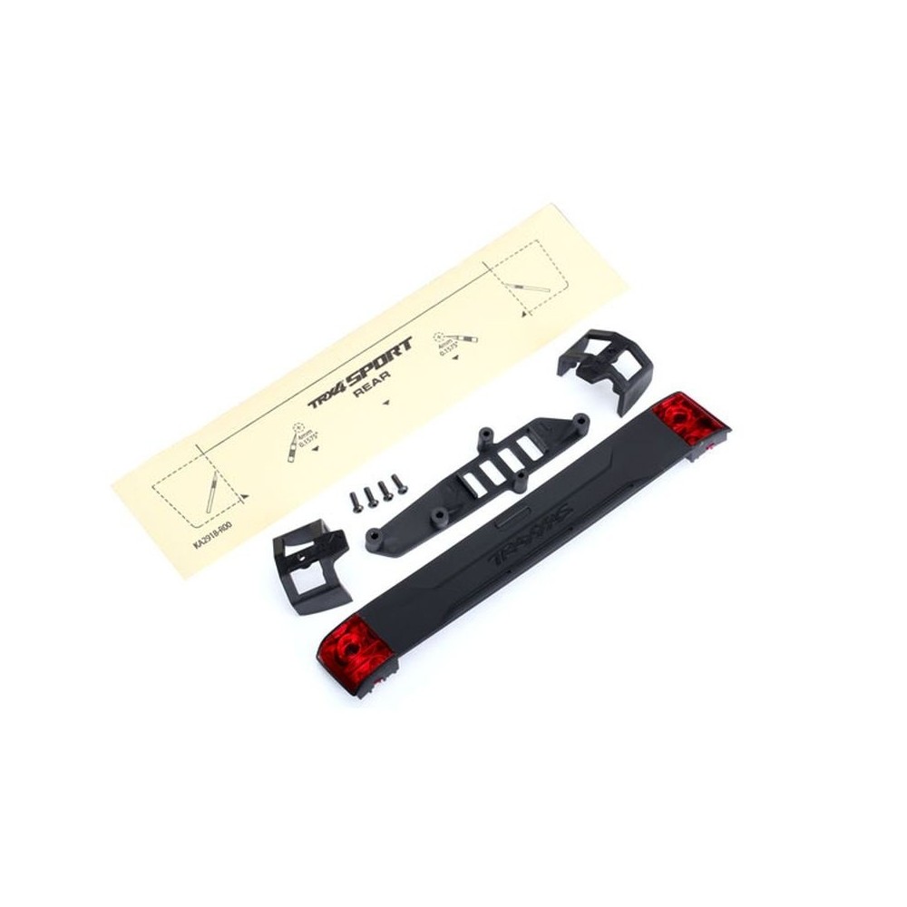 Panel portón trasero luces Traxxas TRX8117
