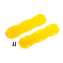 Planchas de tracción amarillas con tornillería Traxxas TRX8121A