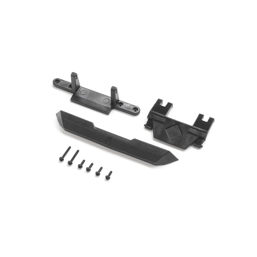 Axial Rear Bumper & Hinge: SCX24 Jeep JT Gladiator AXI200006