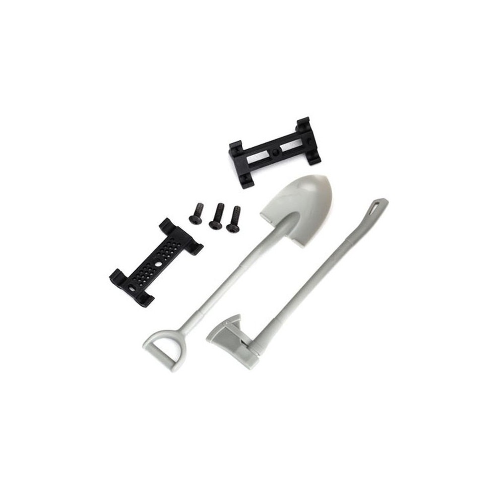 Soporte accesorio pala hacha tornillería Traxxas TRX8122 Soporte accesorio pala hacha tornillería Traxxas TRX8122
