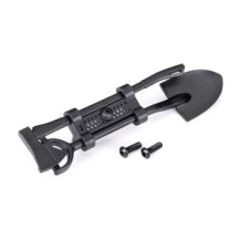 Traxxas Shovel axe (black) accessory mount mounting hardware TRX8122-BLK