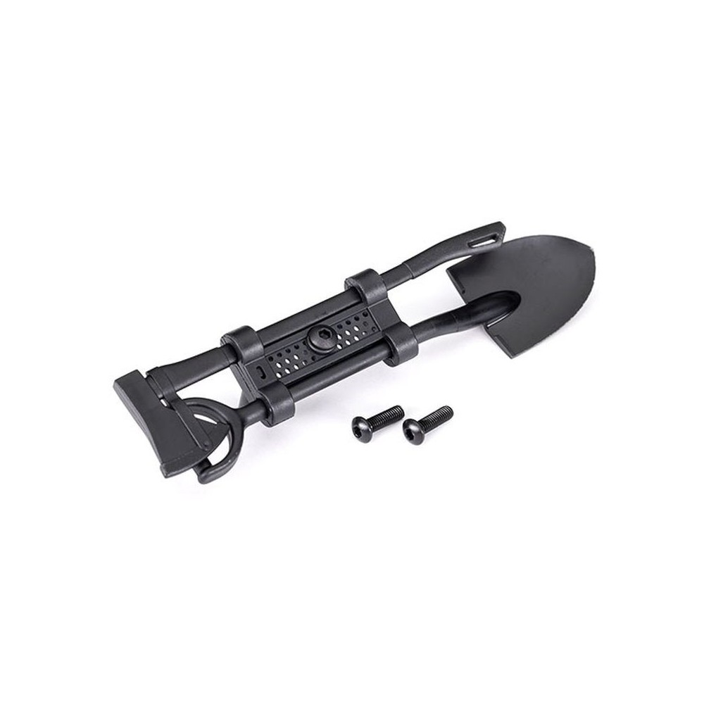Pala-hacha negra con montaje Traxxas TRX8122-BLK Pala-hacha negra con montaje Traxxas TRX8122-BLK