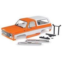 Carrocería Traxxas Chevrolet Blazer 1979 completa en naranja con accesorios – TRX8130X