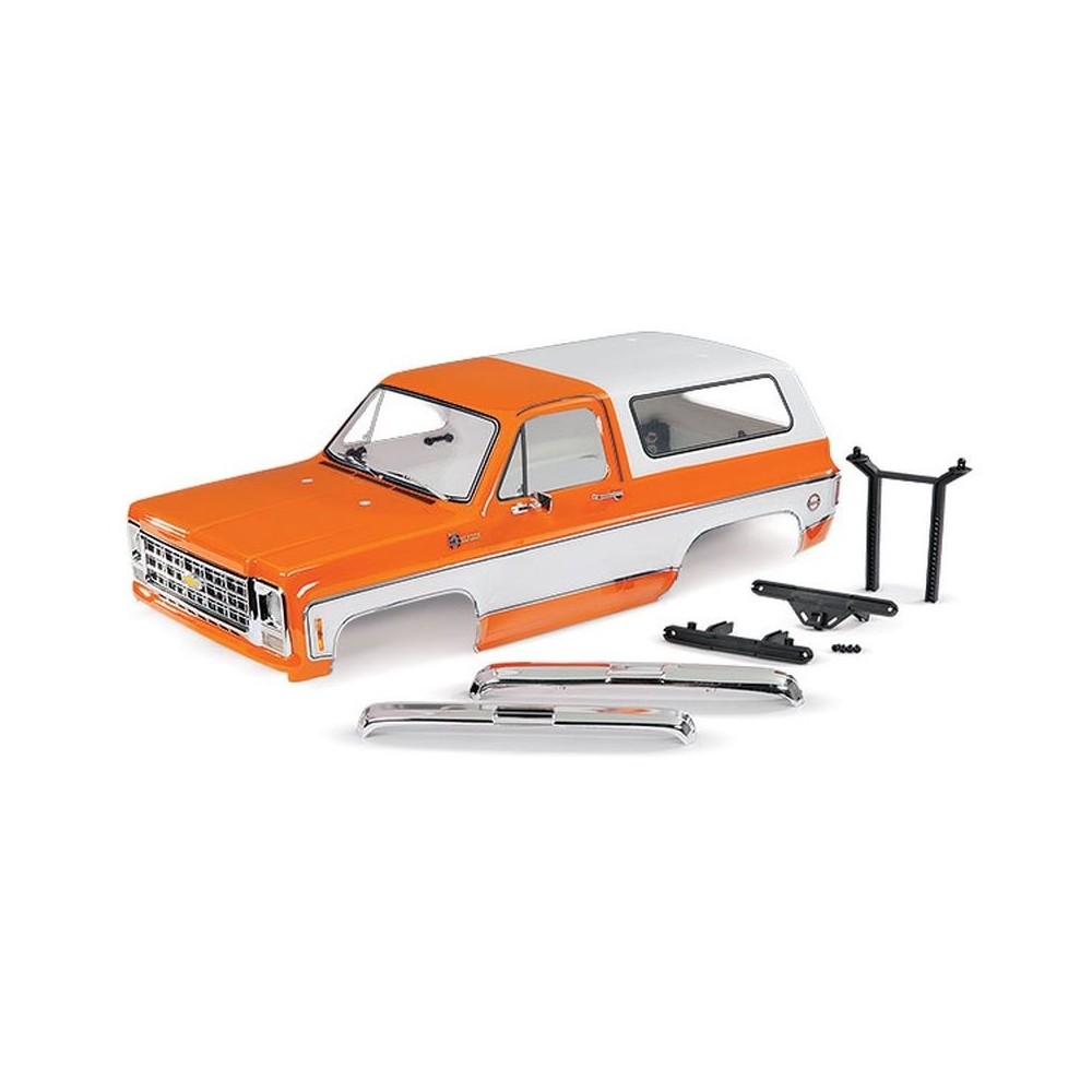 Carrocería Traxxas Chevrolet Blazer 1979 completa en naranja con accesorios – TRX8130X Carrocería Traxxas Chevrolet Blazer 1979 completa en naranja con accesorios – TRX8130X